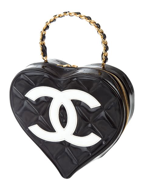 chanel vintage heart shaped bag|chanel heart bag uk.